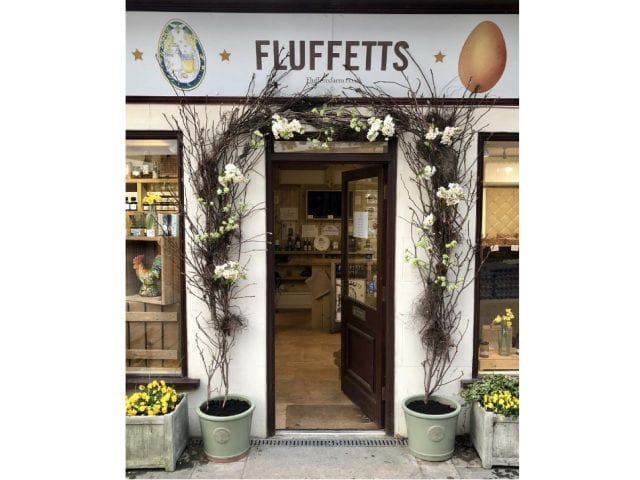 the door at Fluffets