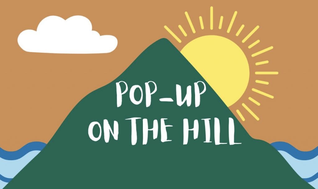 pop-up on the hill logo